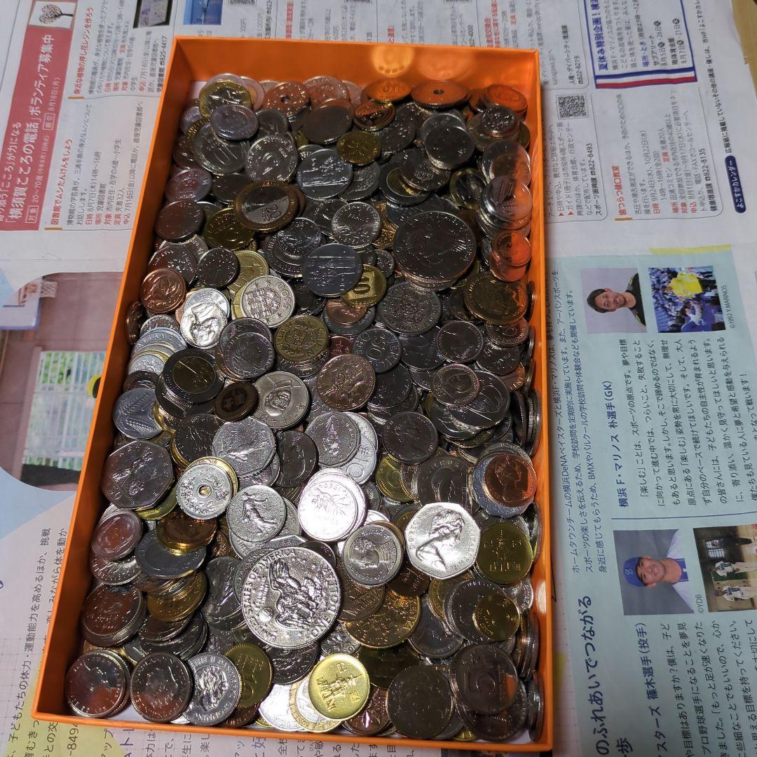 V*G様 多国籍コインコレクション　3.3㌔以上
