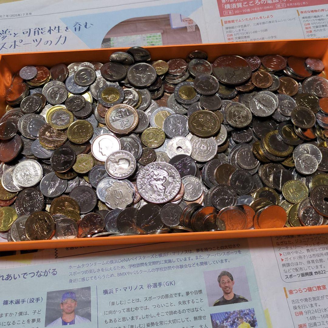 V*G様 多国籍コインコレクション　3.3㌔以上