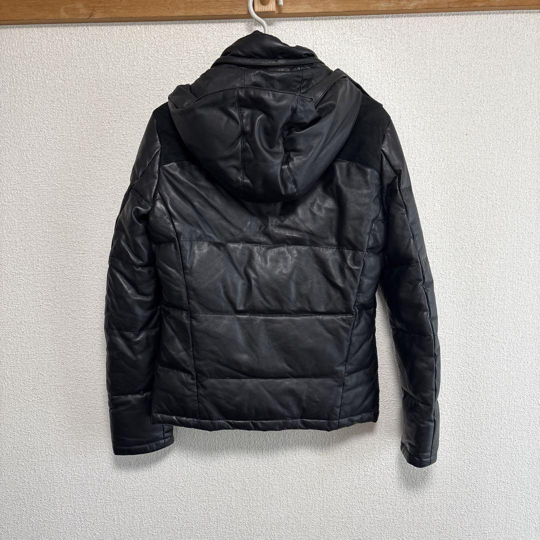 wjk ダウンジャケット　フード付き　M