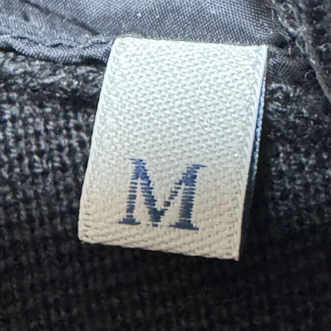 極美品！モンクレール ハイブリッドダウン ニット ma-1 ブラック M
