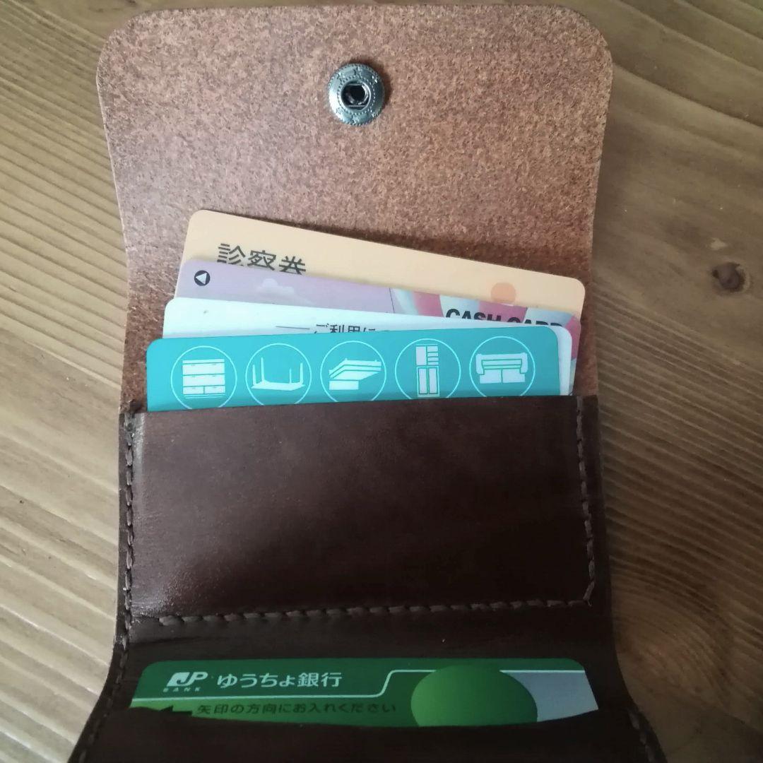 定番送料無料 ミニ財布 茶 ブラウン iR6Mv-m37676644378 本革 小さい HOT即納