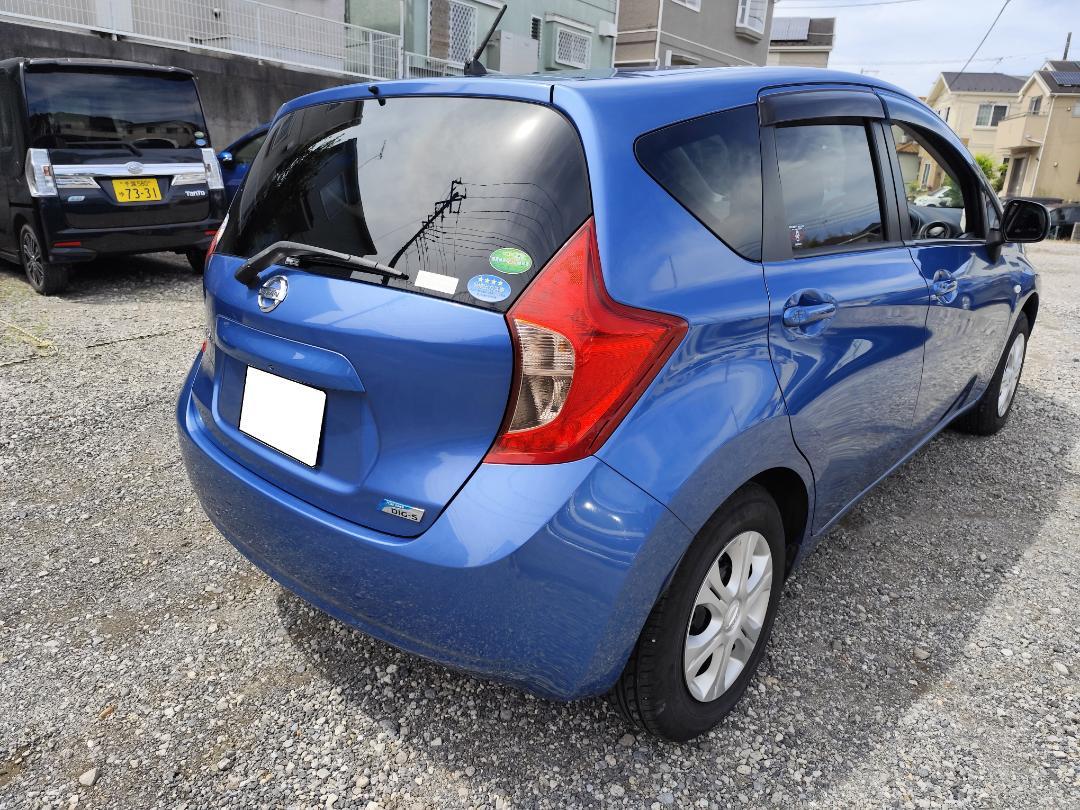 千葉市 日産 Note H26 青 32389km ETC バックカメラ