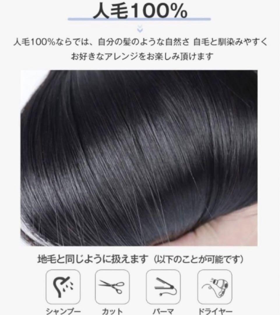 部分ウィッグ かつら
