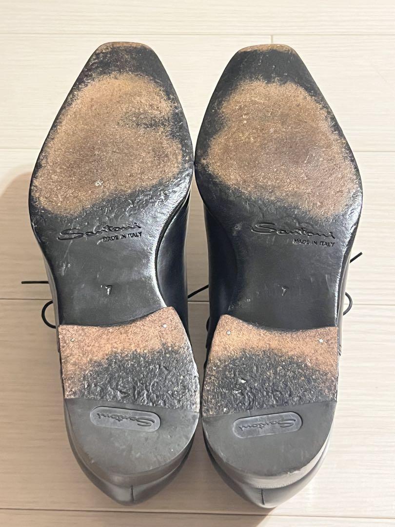 Santoni サントーニ ストレートチップ ドレスシューズ size7 中古品