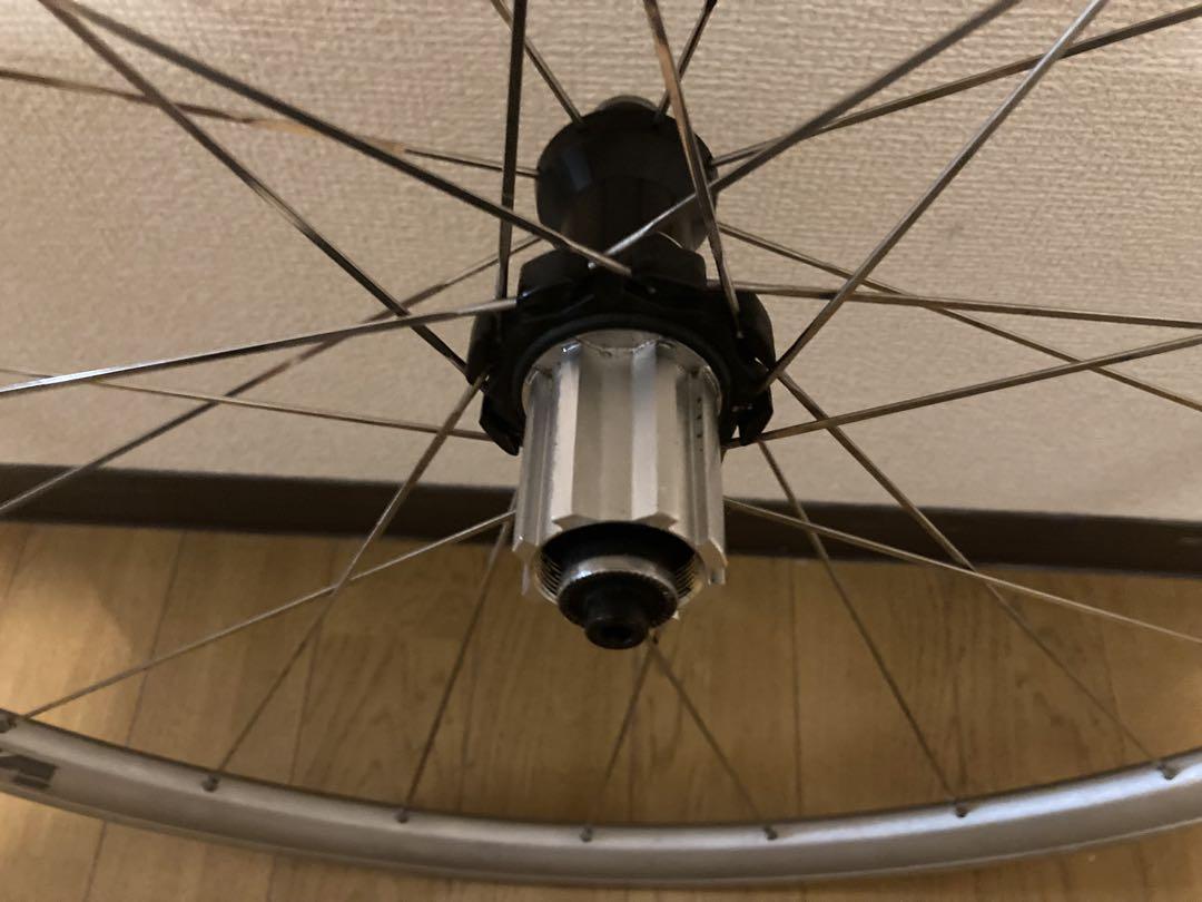 値下VISION TRIMAX30シルバーホイール前後セットカンパフリー