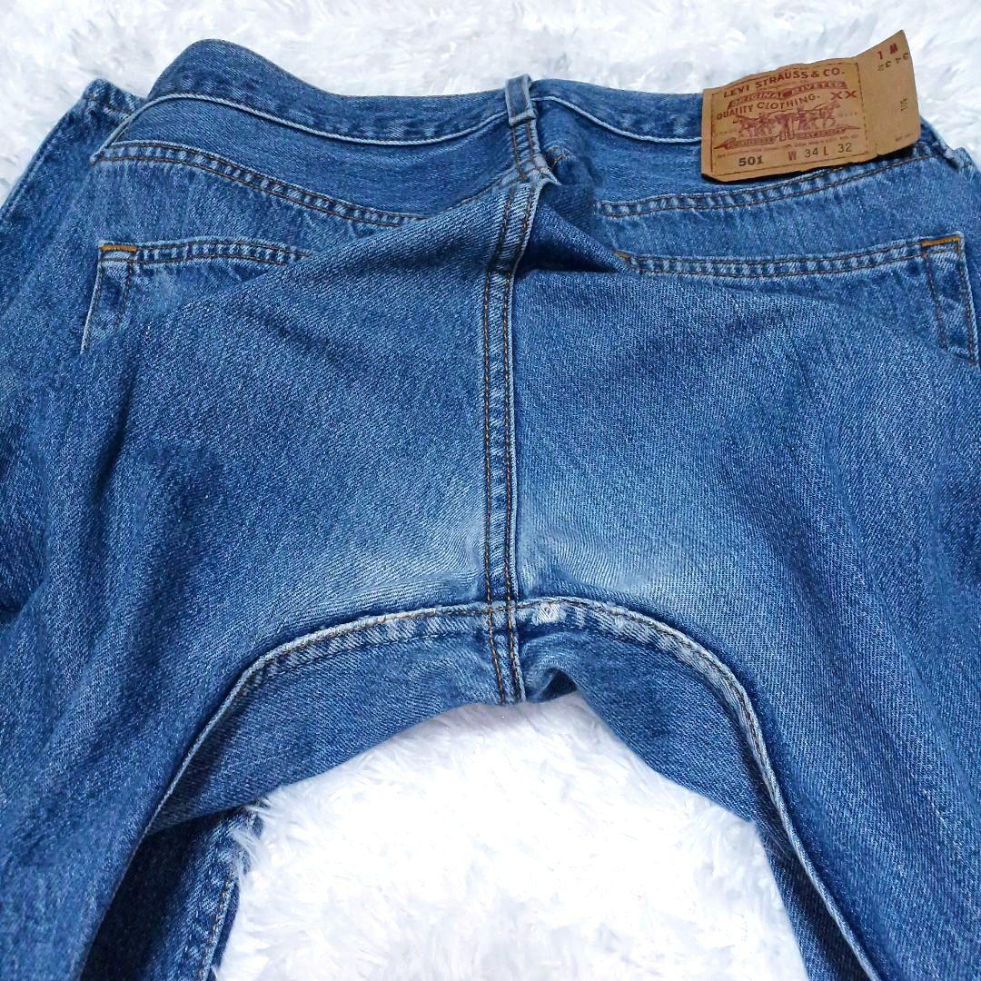✨希少サイズ✨Levi's 501 ブルーデニム アメリカ製 W34L30