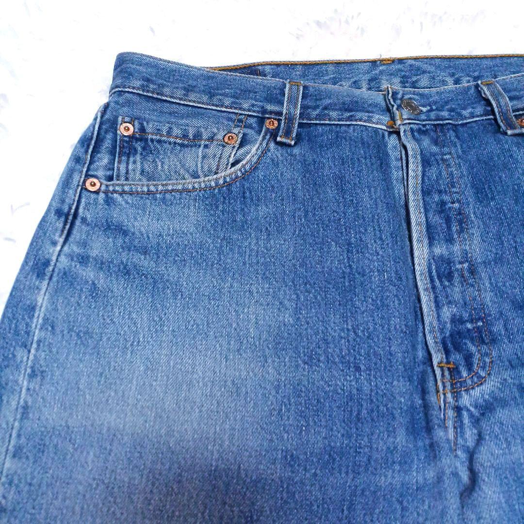 ✨希少サイズ✨Levi's 501 ブルーデニム アメリカ製 W34L30