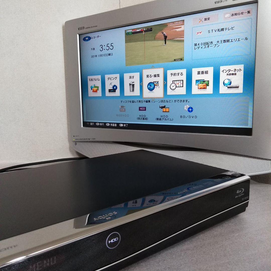 限定値下げ シャープAQUOS BD-W560 EzVmb-m37682484151 2番組同時録画 500GB 即納日本製