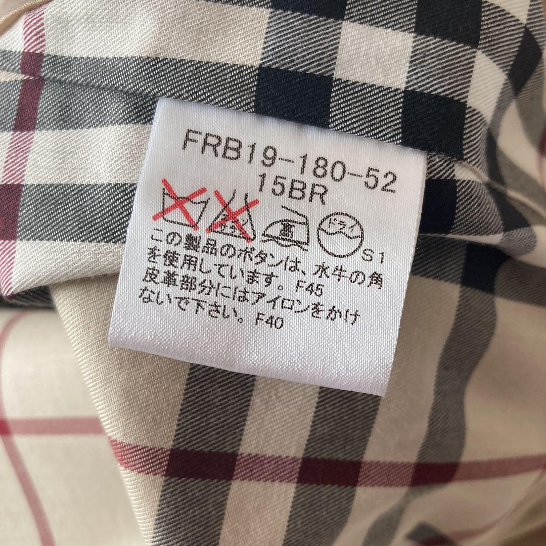 大得価限定SALE バーバリーロンドン ステンカラコート ノバチェック 大きいサイズ 15 比翼 WzJRi-m37682760536 爆買い在庫
