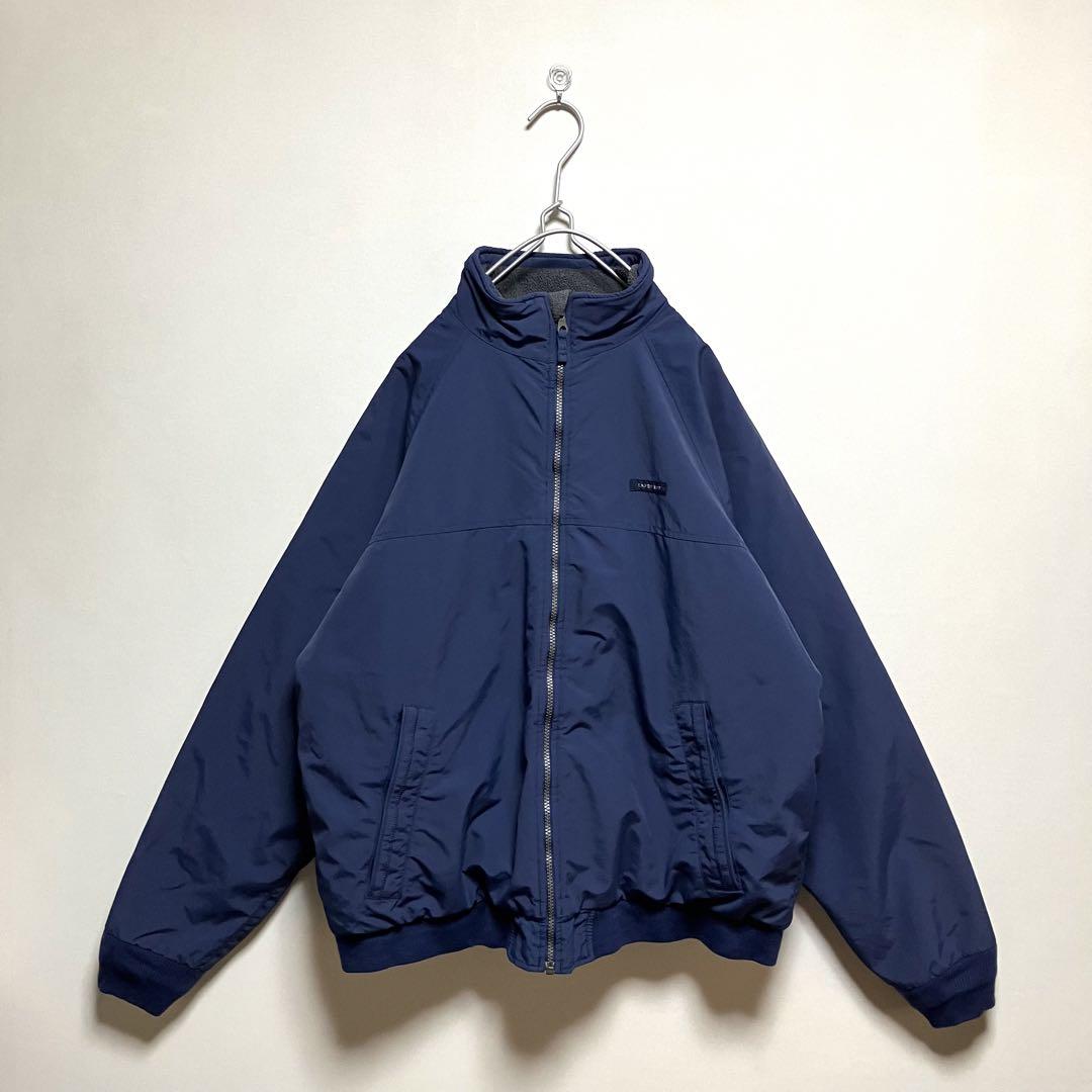 安い購入 美品USA古着LANDS´ENDスコールジャケット 裏フリースウォーム ジャケット・アウター