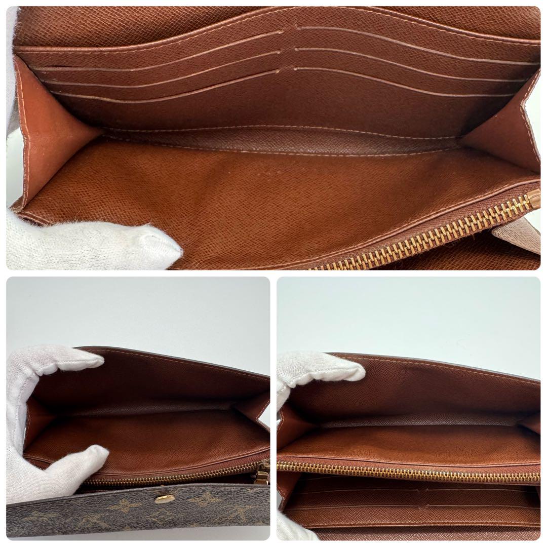 美品✨️ルイヴィトン　モノグラム　ポルトフォイユ　サラ　財布　長財布