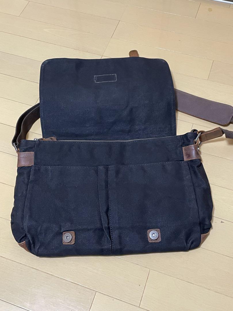 rrl ダブルアールエル　キャンバスメッセンジャーバッグ　ショルダーバッグ