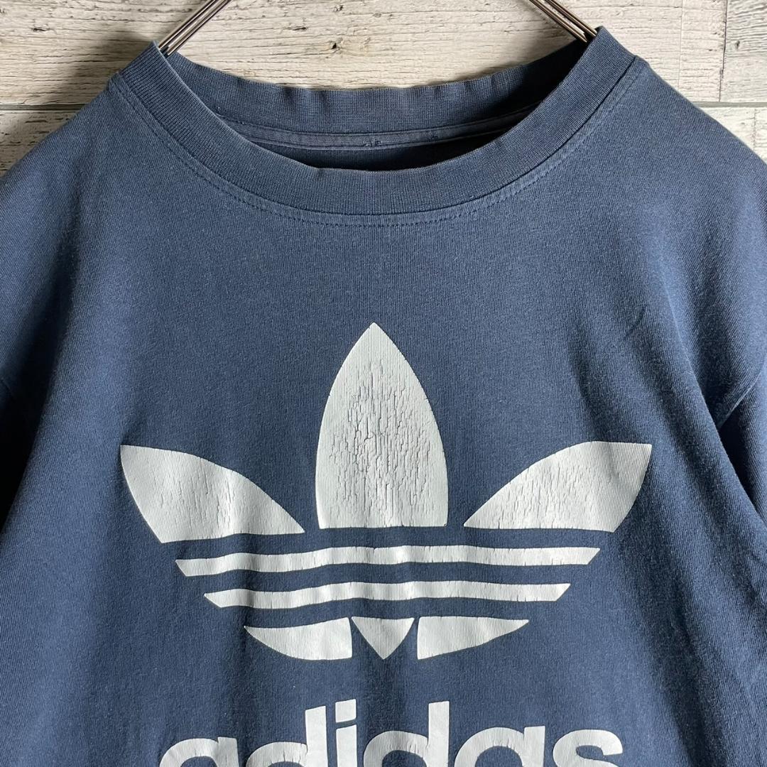 90年代 adidas アディダス トレフォイルロゴ スパイラル