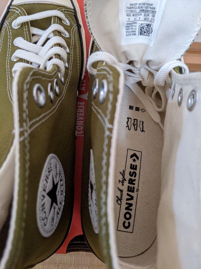 人気2022 新品 converse CHUCK 70 HI チャックテイラー Yusa1-m37688279983 HOT格安