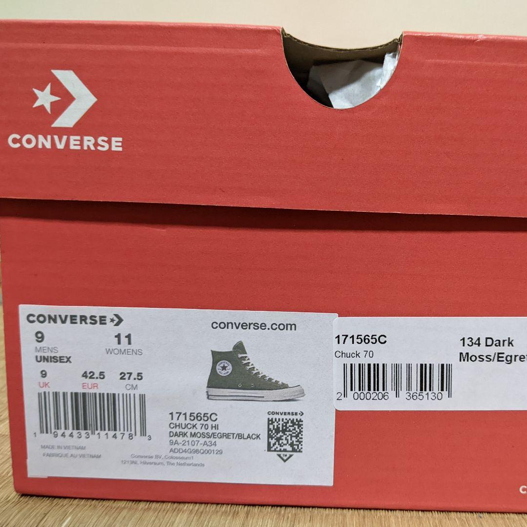人気2022 新品 converse CHUCK 70 HI チャックテイラー Yusa1-m37688279983 HOT格安