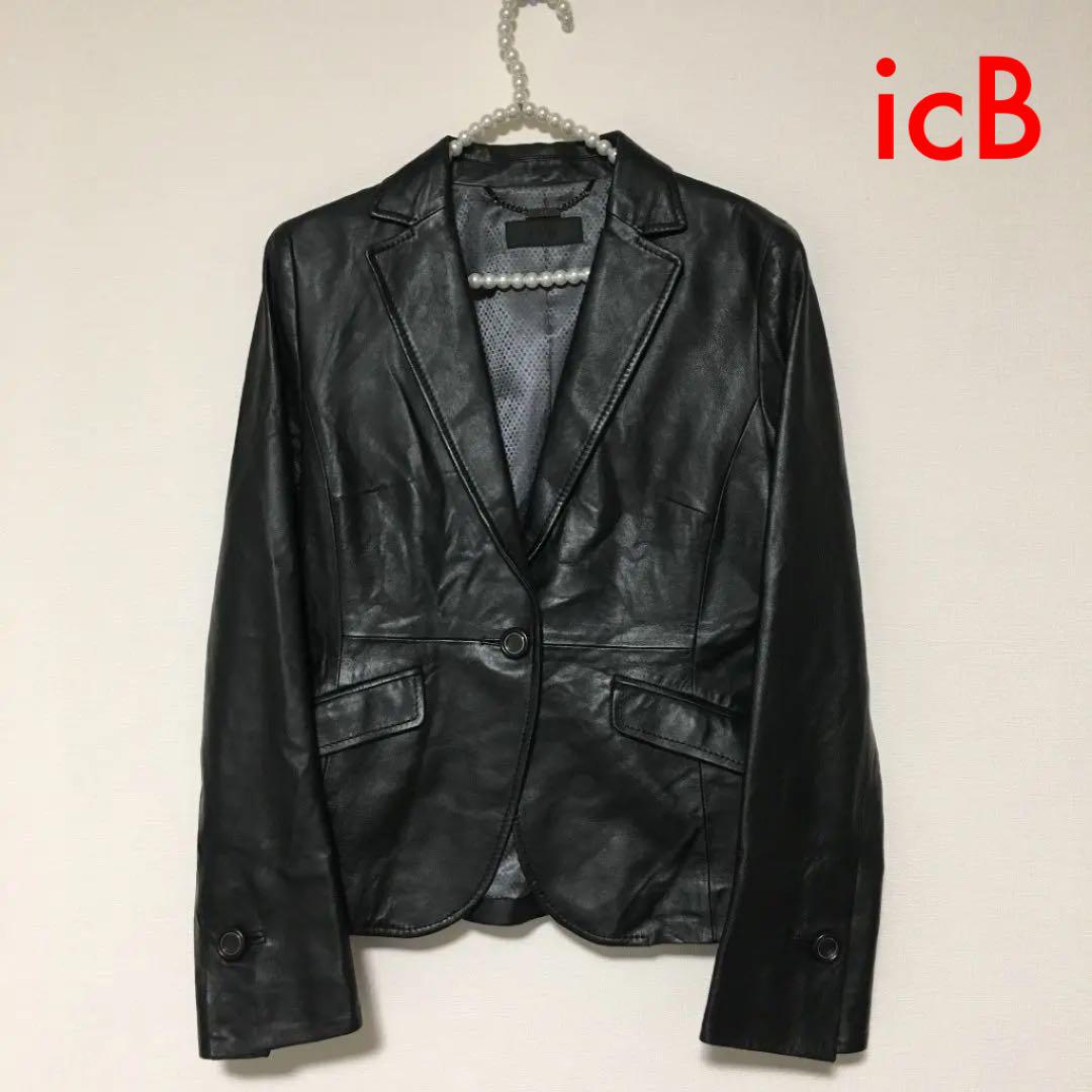 icb 羊革レザージャケット❤️美品❤️