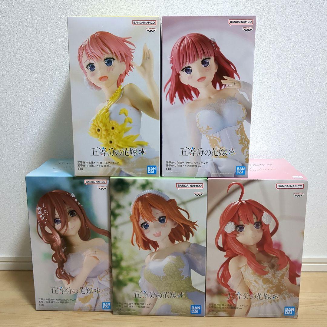 五等分の花嫁　美少女　フィギュア　まとめ売り(18点) 40点】五等分の花嫁フィギュアまとめ売り - メルカリ