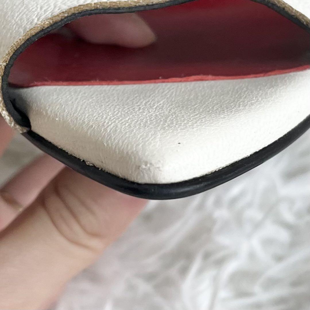 MANA マナ レーザーカットサンダル カットワーク ホワイト 40 本