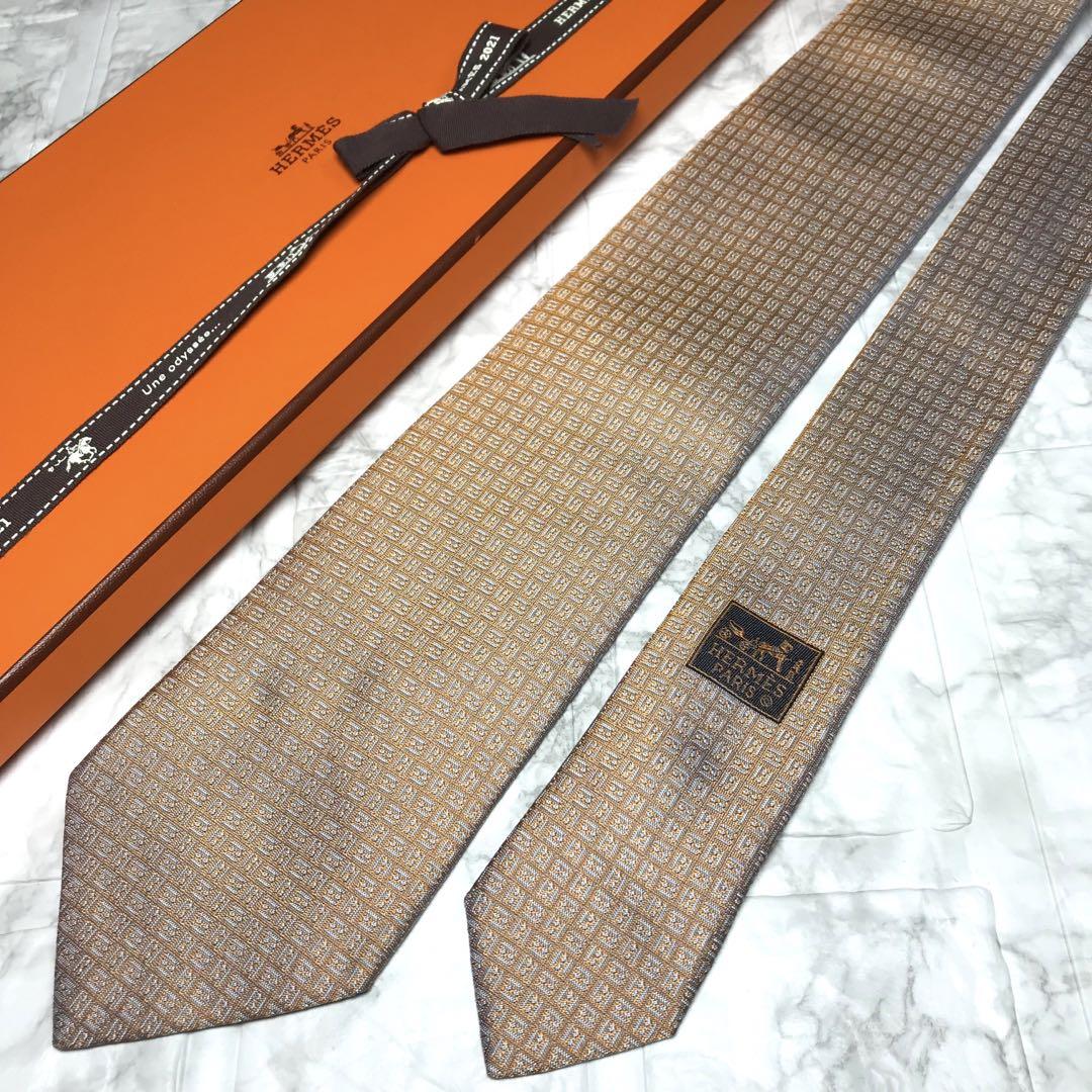 HERMES エルメス ネクタイ ソローラ