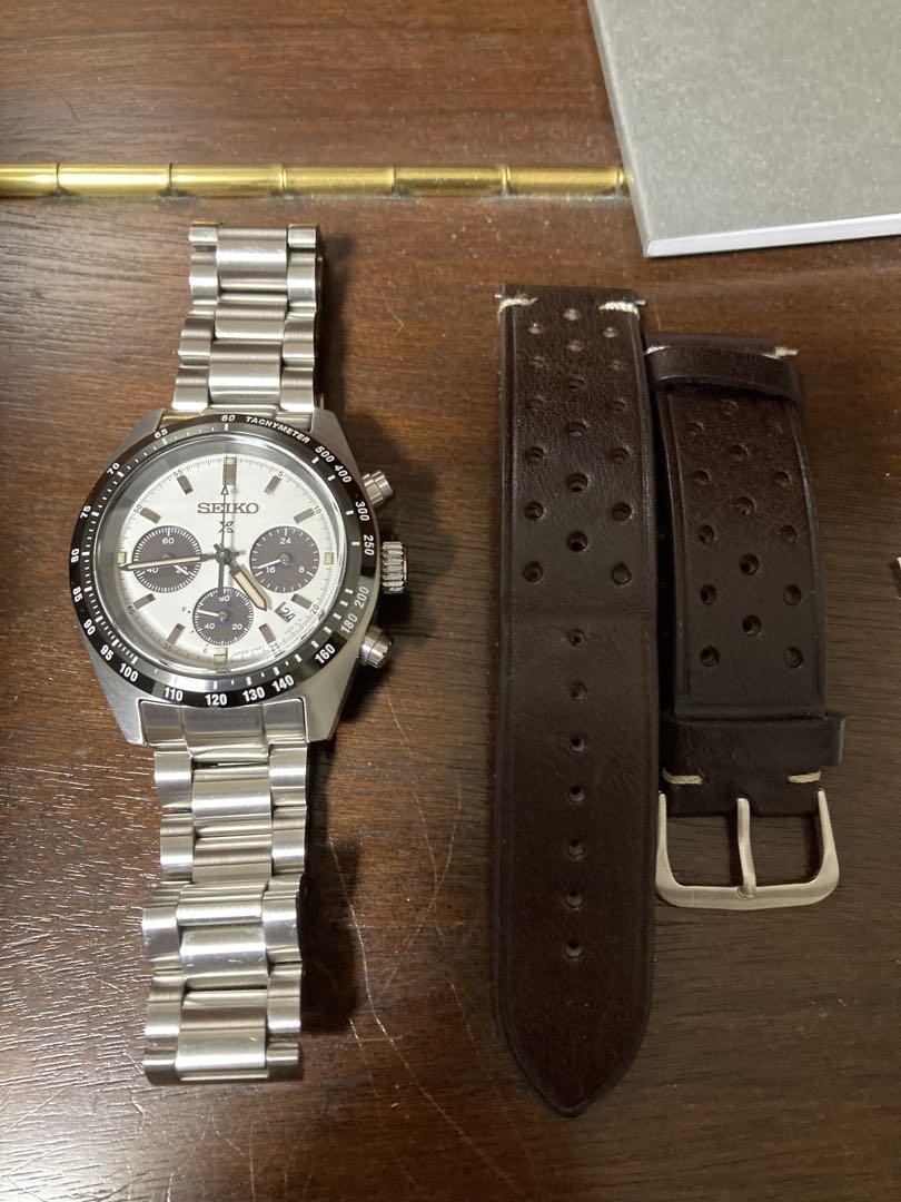SEIKO プロスペックススピードタイマー　SBDL085 モレラート革ベルト付