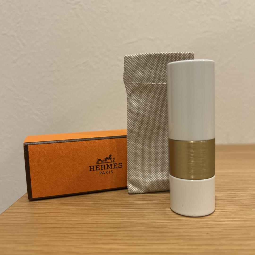 HERMES リップクリーム 専用ポーチ、専用箱付き