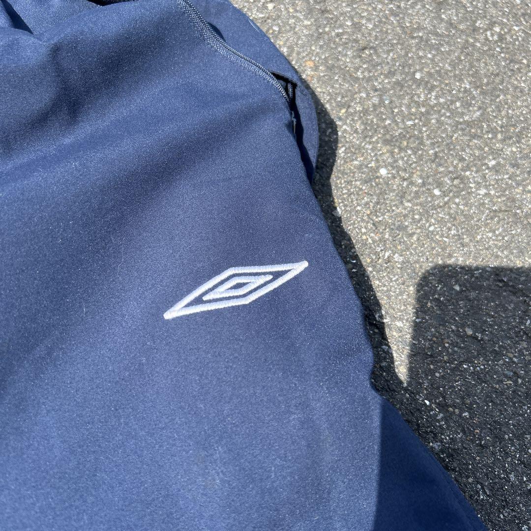 【美品】00's Chelsea Umbro ナイロンパンツ　ネイビー