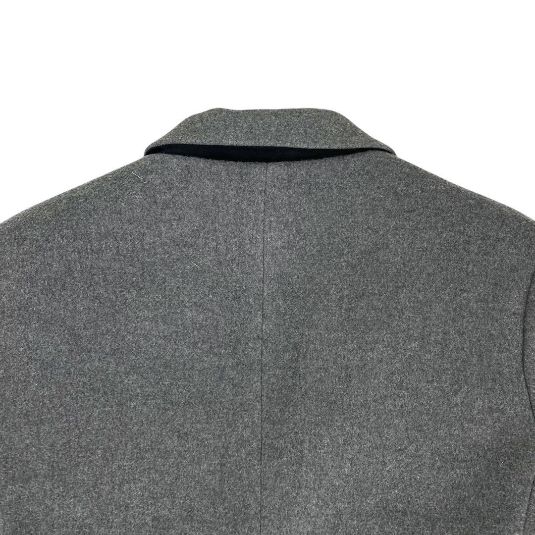 01M652◯ ABAHOUSE チャコールグレー系 チェスター ロングコート