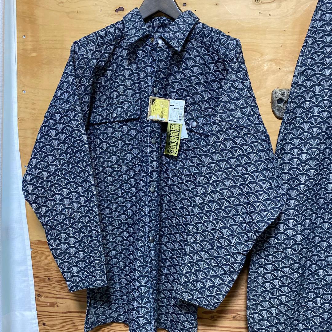 公式の店舗 【超目玉】カセヤマ ナミ 上下 厚手ジャガード 手甲 超超