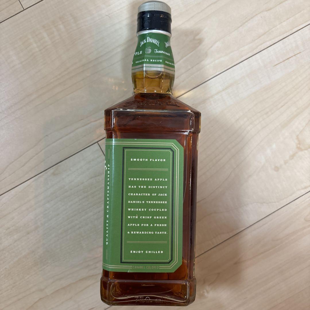 ジャックダニエル　テネシー　アップル　750ml アメリカでの購入品