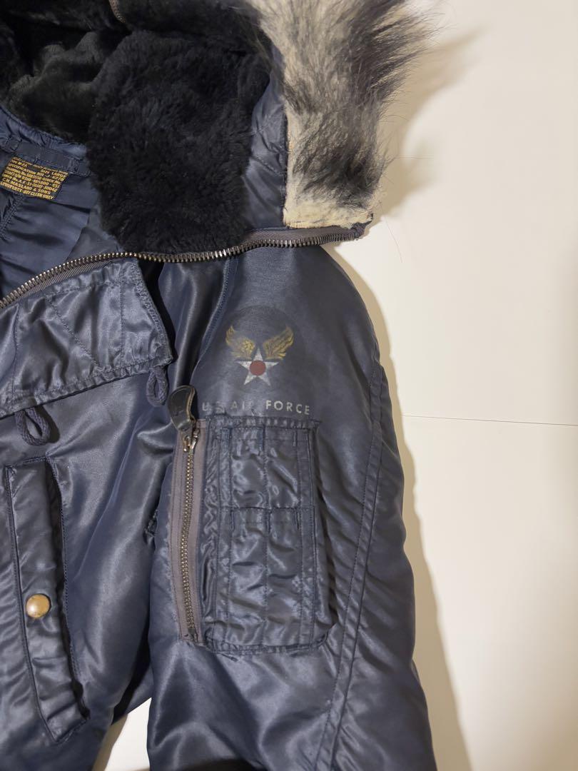 実物 N-2A military bomber jacket flight