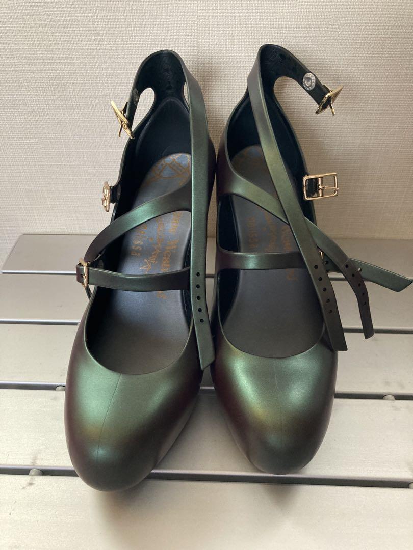 【美品】ヴィヴィアンウエストウッドmelissaラバーハイヒール