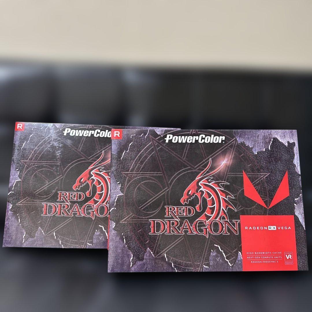 PowerColor RX Vega56 8GB Reddragon 2個