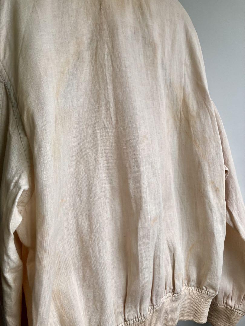 ジャケット・アウター 80s Old Gucci \"discoloration\" Linen JKT