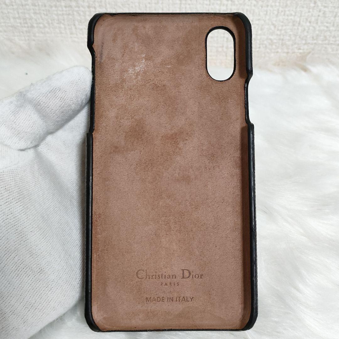 人気商品の 【極美品】 Dior ディオール iphone X Xs カバー スマホ