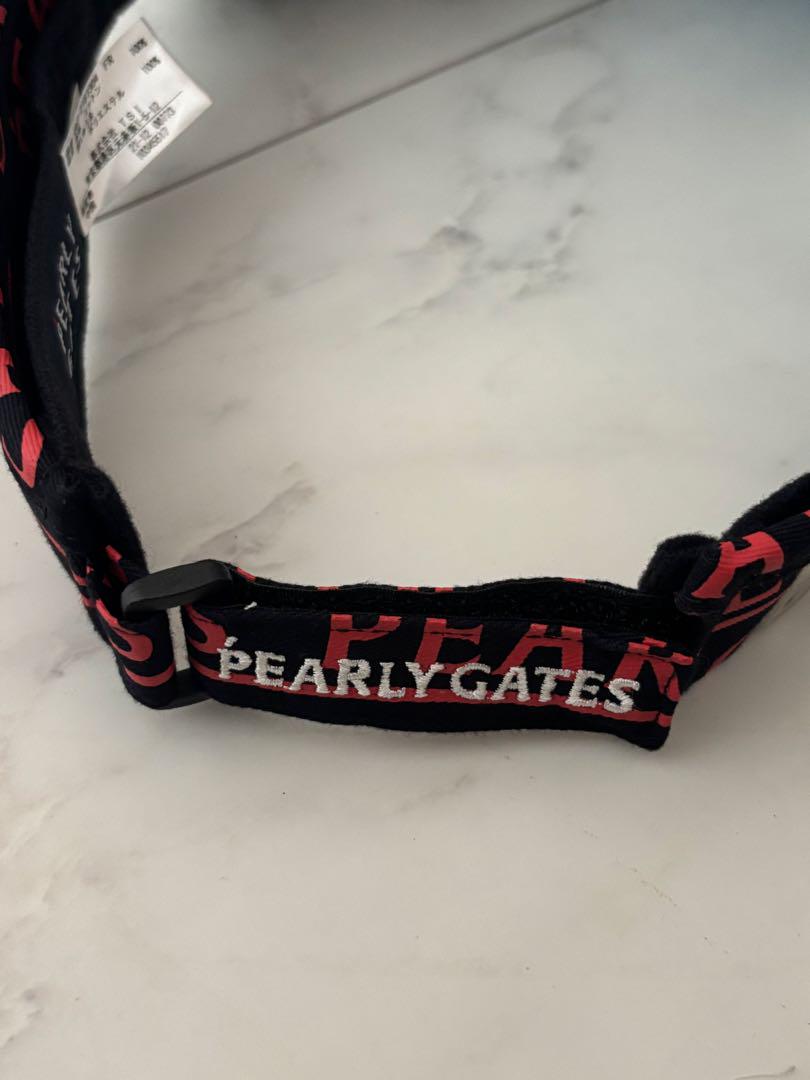 PEARLY GATES パーリーゲイツポロシャツサンバイザーセット
