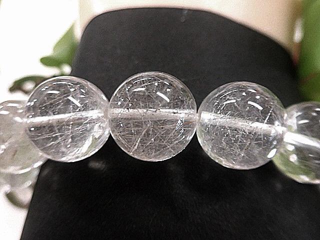 プラチナルチル12mm玉ブレスレット 内周18.9cm 　　200720812