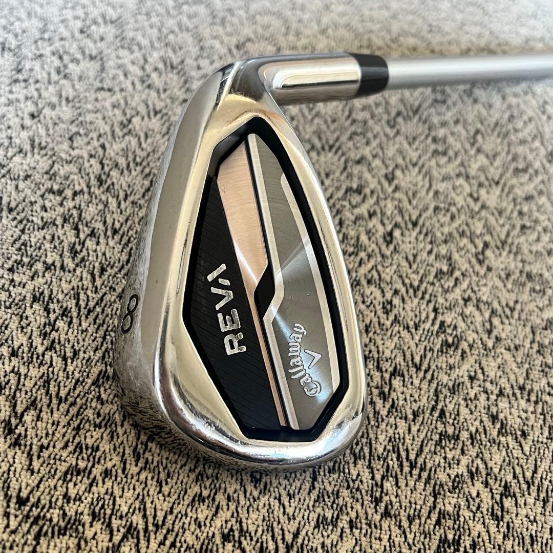 キャロウェイ REVA レヴァ レディース 8番アイアン単品 硬さLCallaway Golf