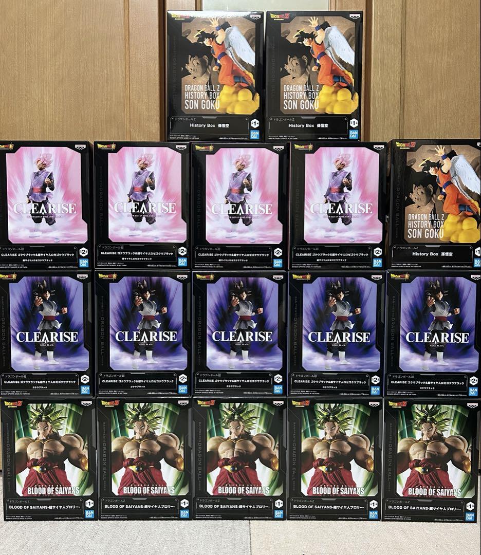 ドラゴンボールフィギュア17体まとめ売り