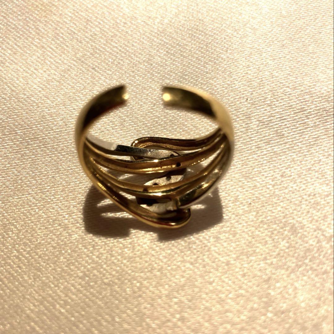 Tiffany & Co. S字型ウェーブリング