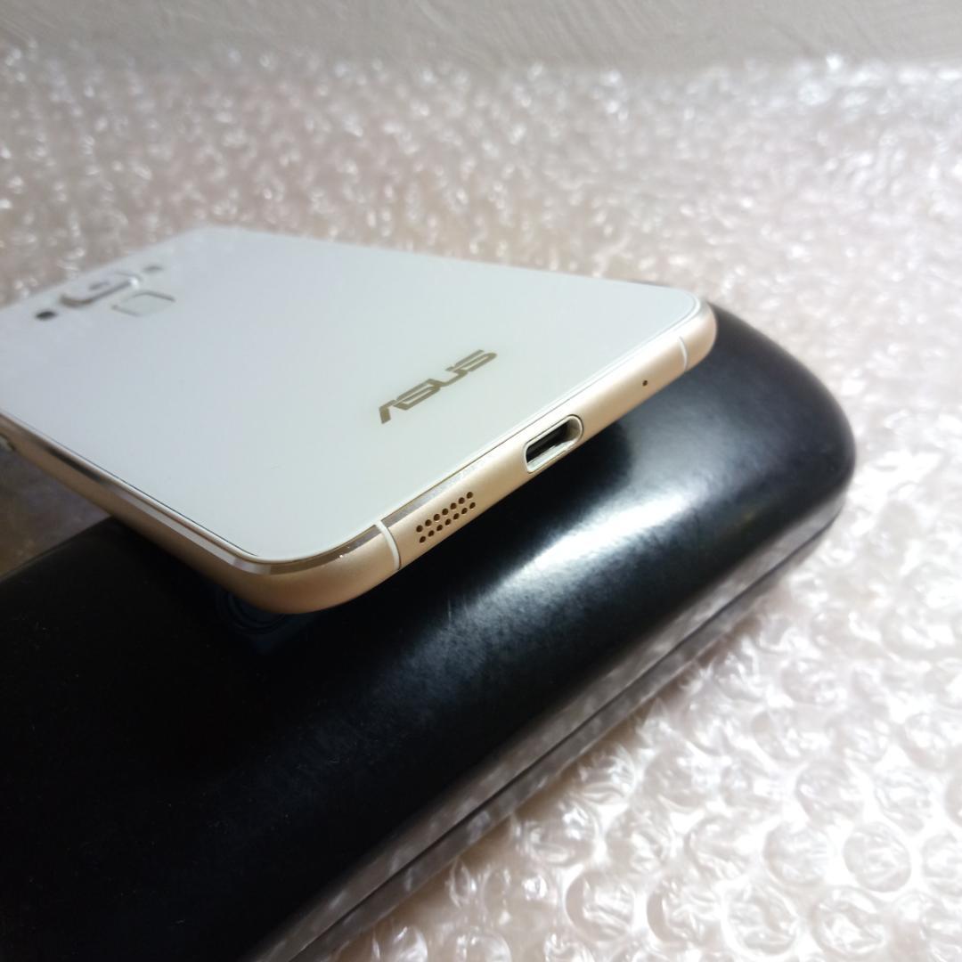 Root】美品 ASUS ZenFone3 Android10 白 - メルカリ