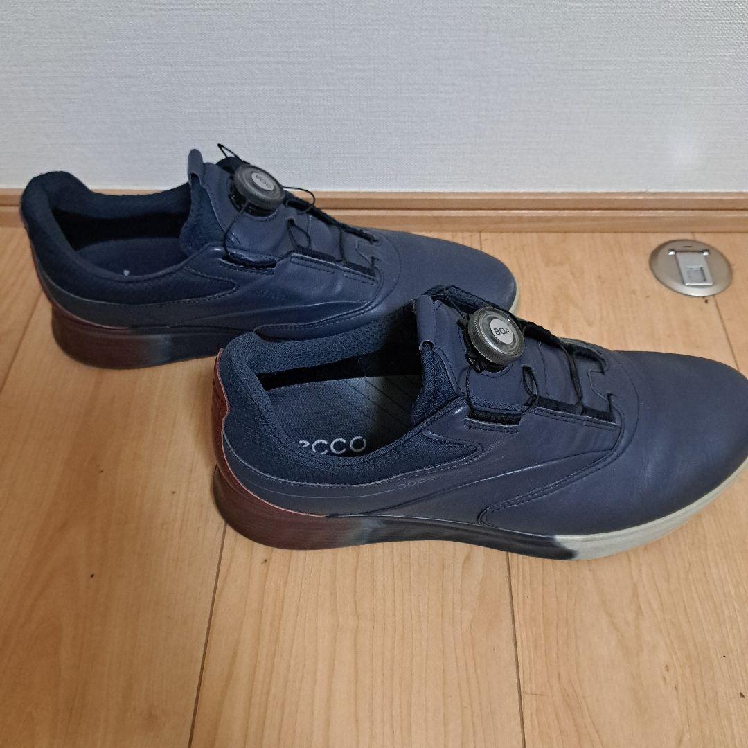 ECCO ゴルフシューズ ネイビー 42 BOA