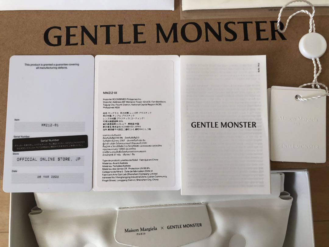小物 Gentle Monster Maison Margiela MM212-01