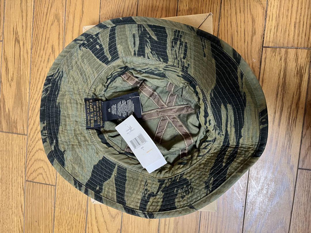 個人装備 RRL Tiger Camo Bucket Army Hat