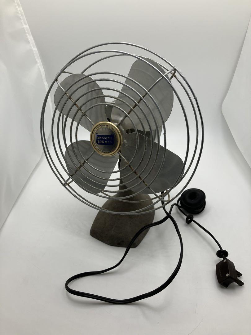 ビンテージ 扇風機 MANNING BOWMAN MODEL NO. 31