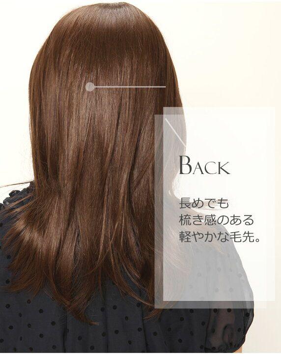 〈新品・医療用ウィッグ〉 ロング 茶色 ブラウン 抗菌防臭