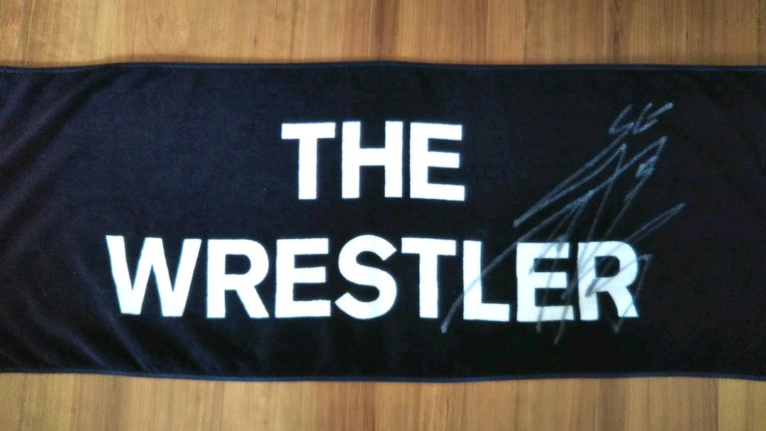 柴田 THE WRESTLER タオル oKlNd-m37721848369 勝頼 NEW人気