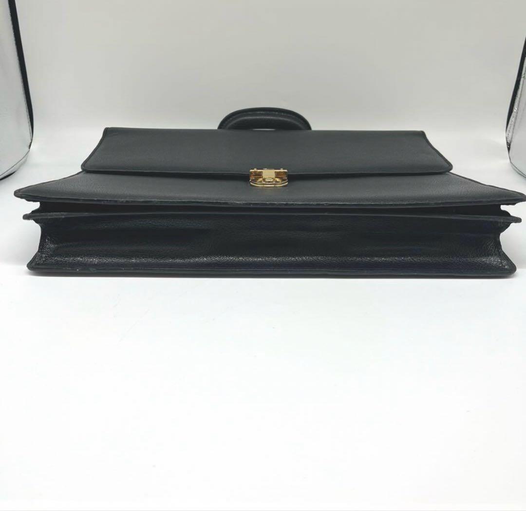 ★美品★本革★フェラガモ　ビジネスバック　ブラック