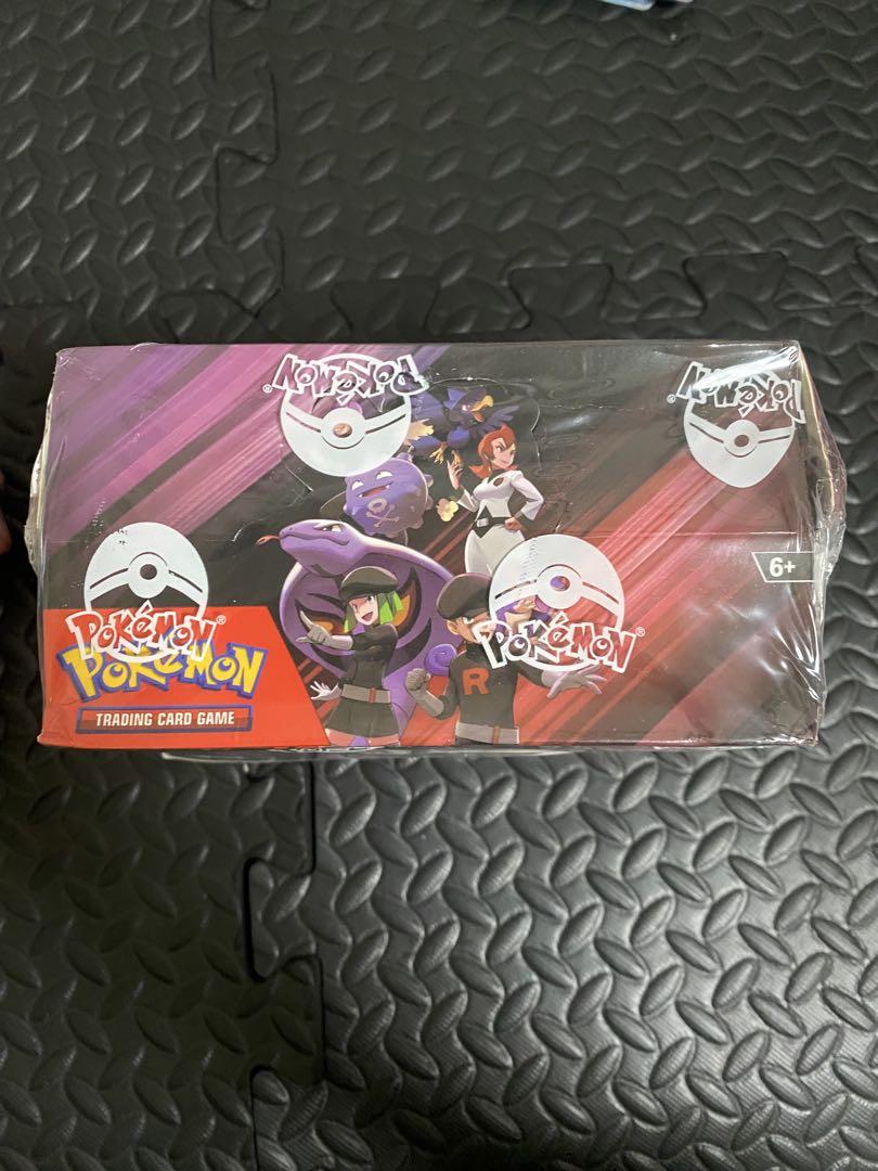 ポケモンカードゲーム　ロケット団の栄光　booster box English