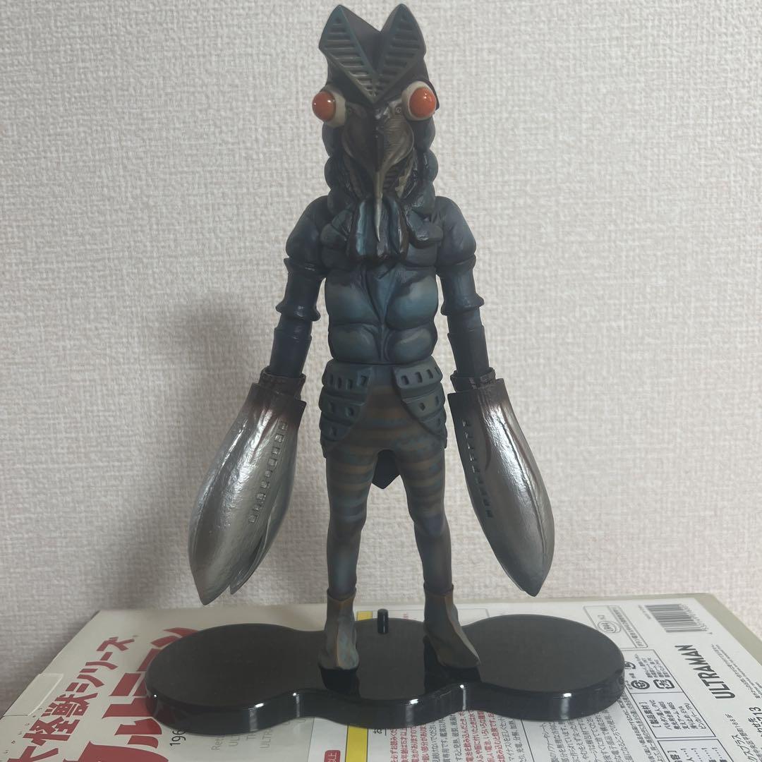 エクスプラス　大怪獣シリーズ　バルタン星人　スチールカラーVer. 少年リック