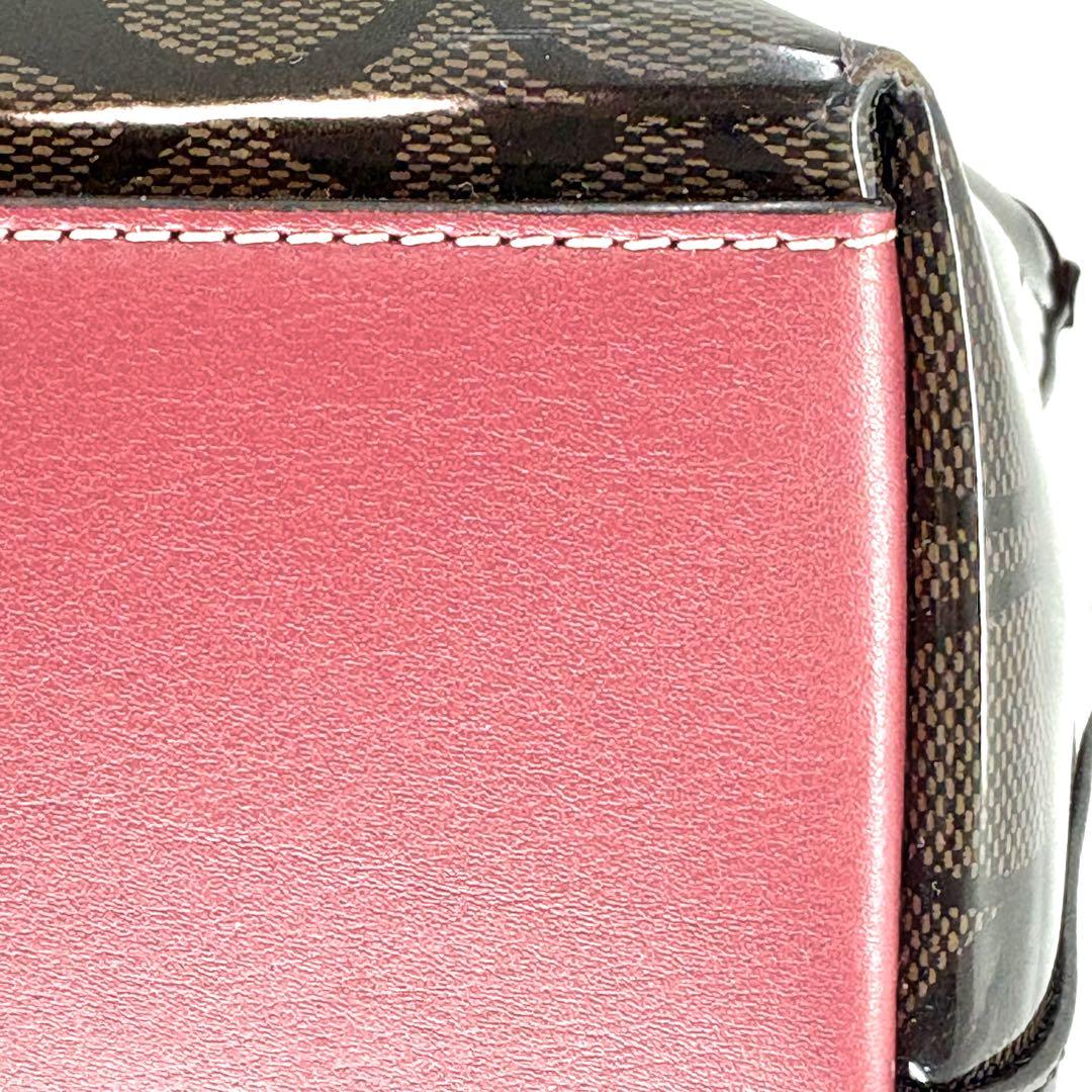 COACH】コーチ 銀馬車 シグネチャー トートバッグ 赤 レッド RED